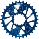 Wheels Manufacturing Direct Mount Chainring - 32t SRAM 3-Bolt Direct Mount 3mm Offset Compatible Hyperglide+ Chain Blue