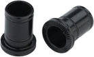 Front Hub Conversion Caps: 12mm Thru-Axle Black
