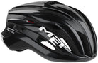 MET Trenta Helmet - Black/Red Gloss Small