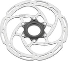 Tektro TR-35 Disc Brake Rotor - 140mm Center-Lock 1.8mm Thickness Silver