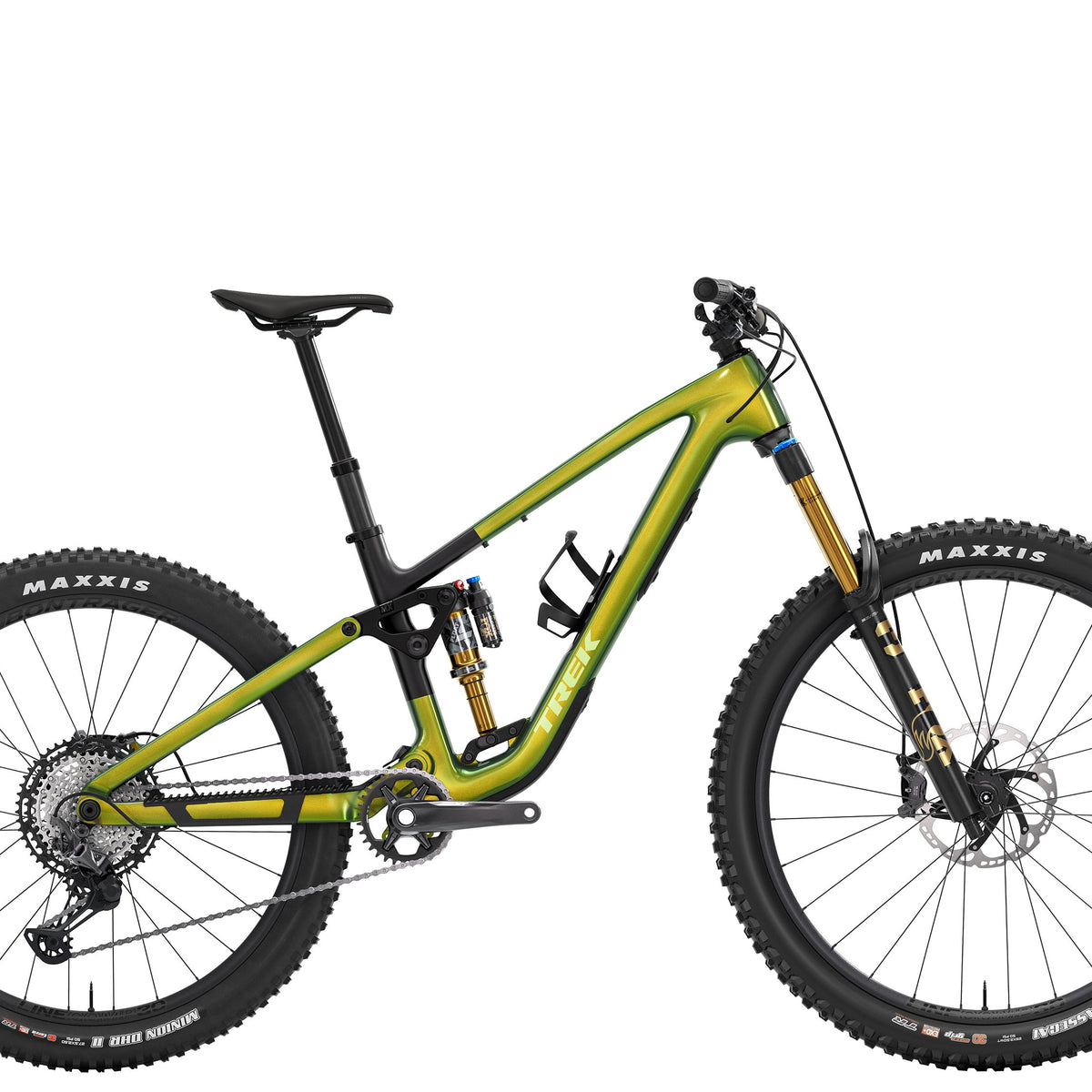 Fuel MX 9.8 XT XXL Gloss Chameleon Green /Matte Black – Cahaba Cycles