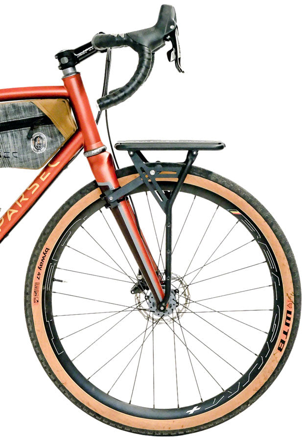アクセサリー OLD MAN MOUNTAIN ELKHORN (SHORT) Old Man Mountain Elkhorn Rack - Front or Rear Mount Short Black