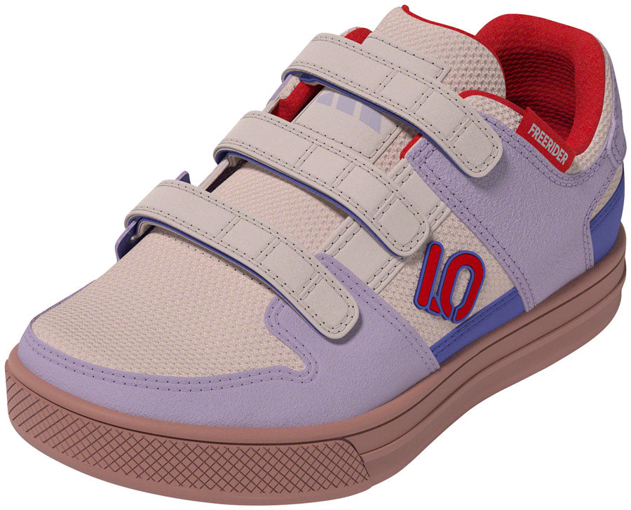 Five Ten Freerider Kids VCS Flat Shoes - Putty Mauve/Pure Ruby