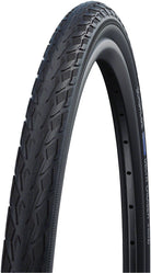 Schwalbe Delta Cruiser Plus Tire - 26 x 1-3/8 Clincher Wire BLK/Reflective Active Line PunctureGuard Green Compound E-25