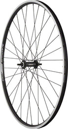 Quality Wheels Value Double Wall Series Front Wheel - 700 9x1 Threaded x 100mm Rim Brake BLK Clincher 32H