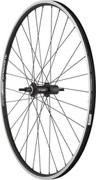 Quality Wheels Value Double Wall Series Rear Wheel - 700 10 x 1 x 135mm Rim Brake HG 10 BLK Clincher 32H