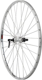 Quality Wheels CR-18 Rear Wheel - 27" QR x 130mm Rim Brake HG 10 Polished/Silver Clincher 32H