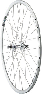 Quality Wheels Value Double Wall Series Track Rear Wheel - 700 10 x 1 x 120mm Rim Brake Fixed/Freewheel Silver Clincher Sealed 32H