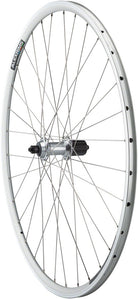 Quality Wheels Tiagra/DA22 Rear Wheel - 700 QR x 130mm Rim Brake HG 11 Road Silver Clincher 32H