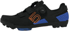 Five Ten Kestrel BOA Mountain Clipless Shoes - Men's Core BLK/Pure Orange/Ray Blue 6.5