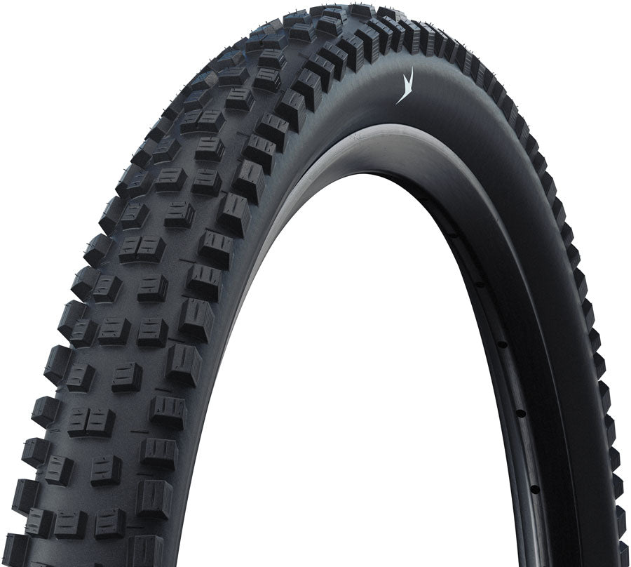 Schwalbe Nobby Nic Tire - 29 x 2.25 Tubeless Folding BLK Standard Addix Green E-50