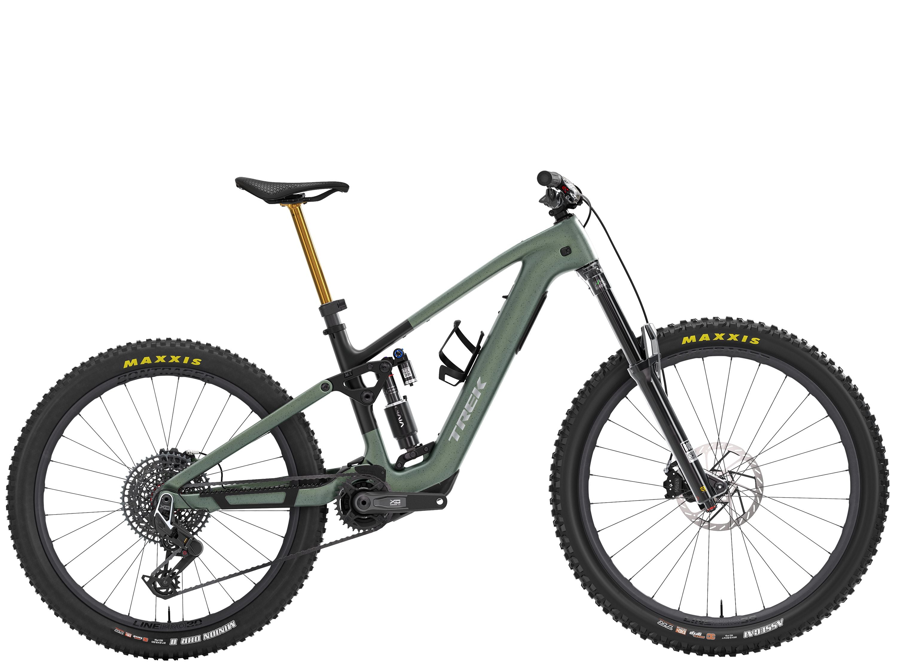 FUEL+ MX 9.9X0AXS US M Lichen Green/Keswick Green Splatter