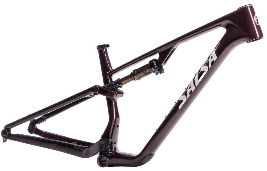 Salsa Spearfish C DLX  Frame - 29" Carbon Deep Orchid Carbon X-Small