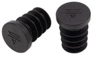 Teravail Rubber Bar End Plugs - Obsidian Black
