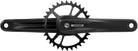 SRAM S100 Eagle Crankset - 175mm 32t Steel Chainring Aluminum Crankarms For Powerspine Bottom Bracket BLK 52mm Chainline B1