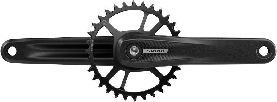 SRAM S100 Eagle Crankset - 160mm 32t Steel Chainring Aluminum Crankarms For Powerspine Bottom Bracket BLK 49mm Chainline B1