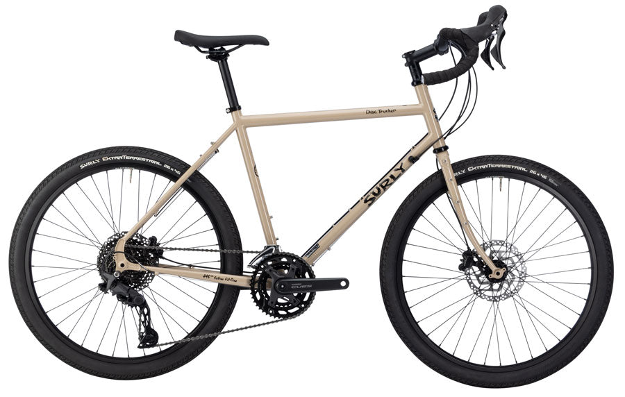 Surly Disc Trucker Bike - 26" Steel Grandpa's Khakis 54cm