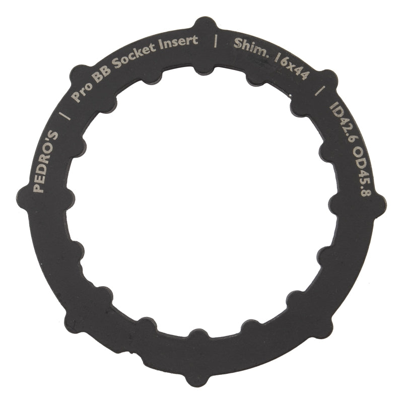 Pedro's Pro BB Insert Shim. 16x44