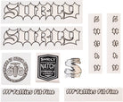 Surly Born to Lose Decal Set - White