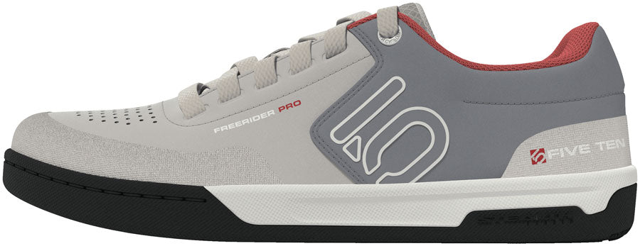 Five Ten Freerider Pro Flat Shoes - Men's Alumina/Off White/Gray 3 6.5