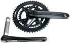 Full Speed Ahead Gossamer Pro 2x Crankset - 172.5mm 50/34t For Shimano 12-Speed HG+ DM/90 BCD MegaExo Spindle BLK