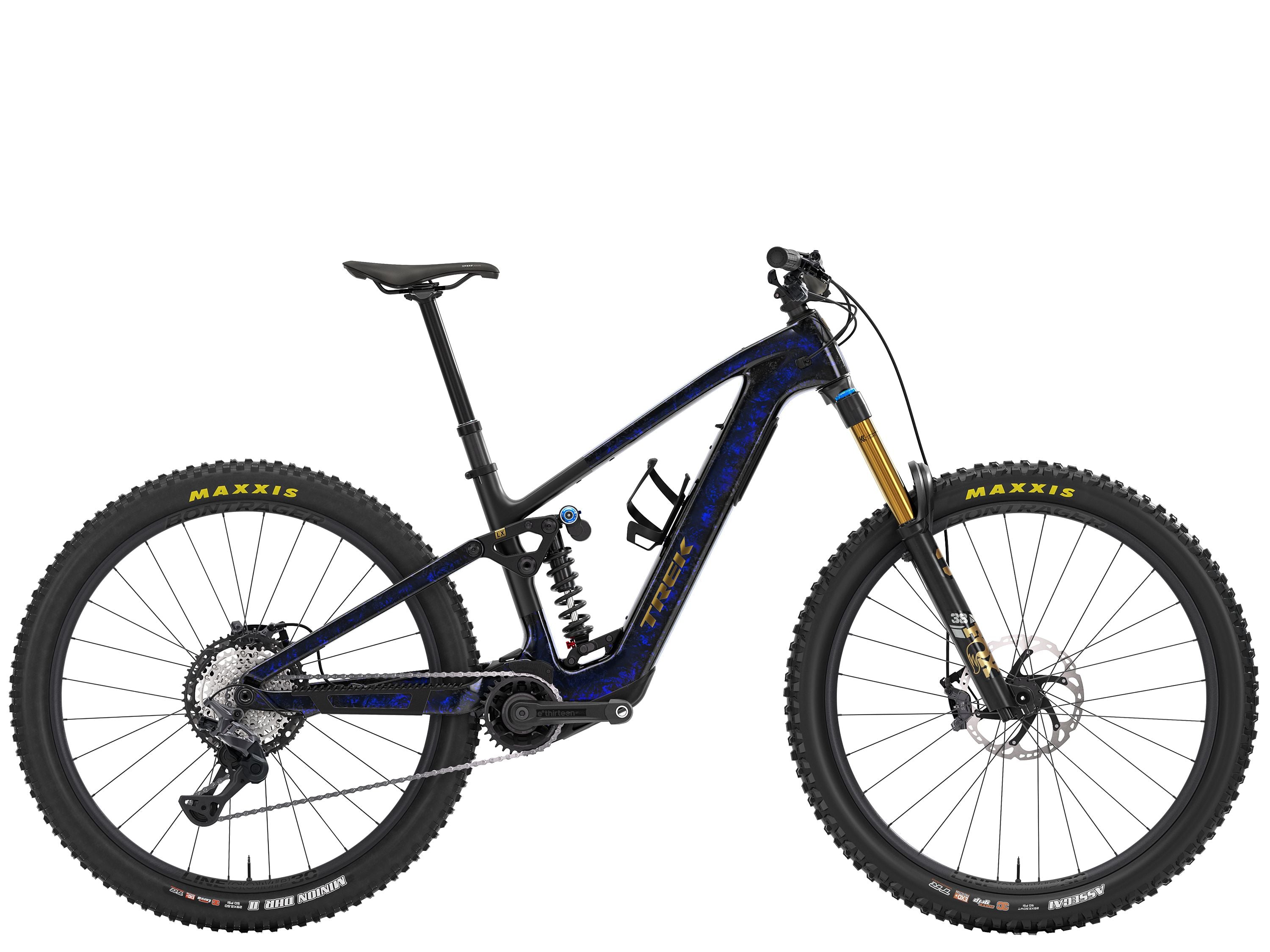 FUEL+ LX 9.8 XT US L Gloss Navy Smoke / Matte Trek Black
