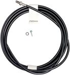 Magura Hydraulic Brake Hose - 2500mm Straight Line Fitting Black