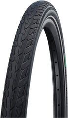 Schwalbe Road Cruiser Plus Tire - 26 x 1.75 Clincher Wire BLK PunctureGuard Green
