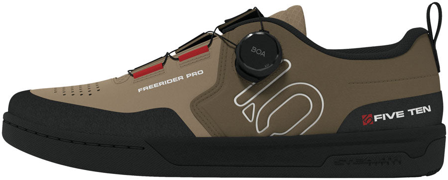 Five Ten Freerider Pro Boa Flat Shoes - Men's Cardboard/Off White/Core BLK 7