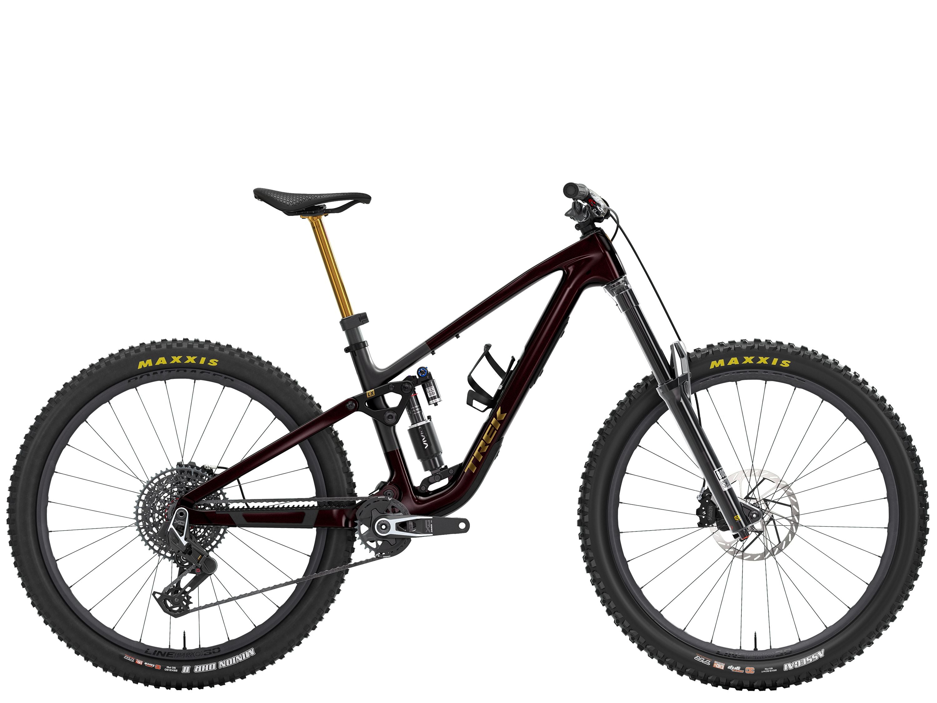 Fuel LX 9.9 X0 AXS XXL Gloss Dark Carmine / Matte Trek Black