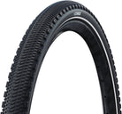 Schwalbe G-One Overland Tire - 700 x 50 Tubeless Folding BLK/Reflex Performance RaceGuard Addix Green E-25