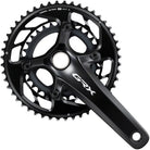 Shimano GRX FC-RX820-2 Crankset - 165mm 12-Speed 48/31t Asymmetric 110/80 BCD Hollowtech II BLK