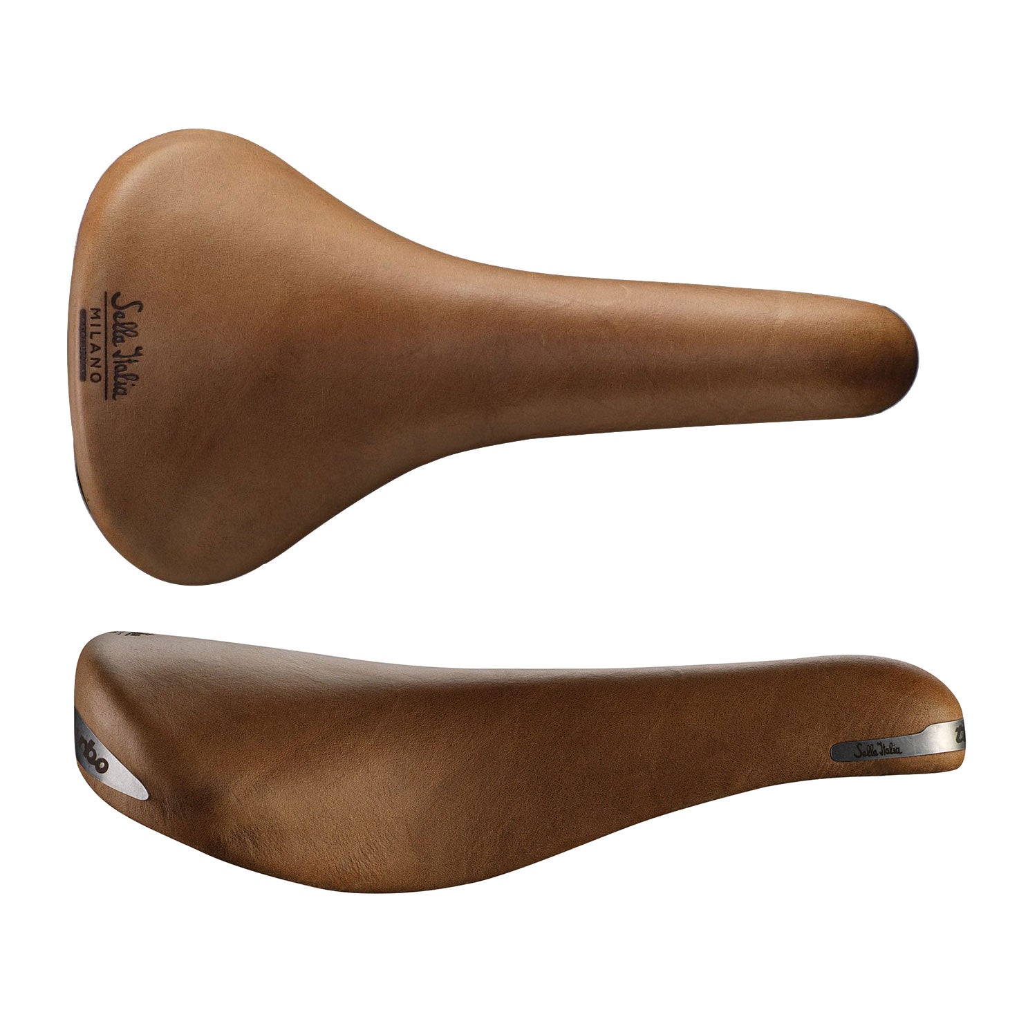 Selle Italia MILANO TURBO Racer Saddle - light brown